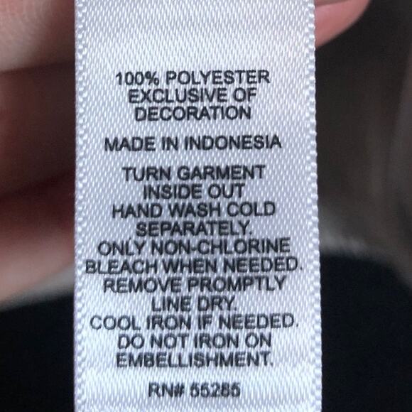 Express Womens Blouse Champagne Bejeweled High Neck Flowy Sleeveless Small - Picture 7 of 12